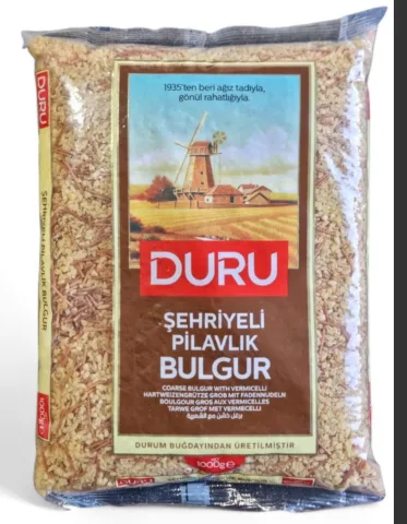 Duru برغل مع شعيرية