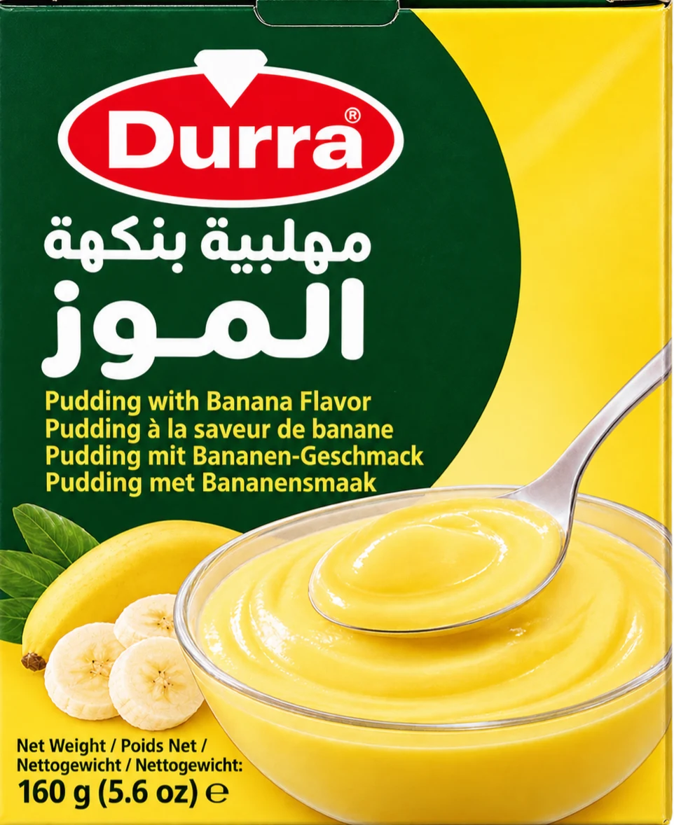 مهلبية بنكهة الموز