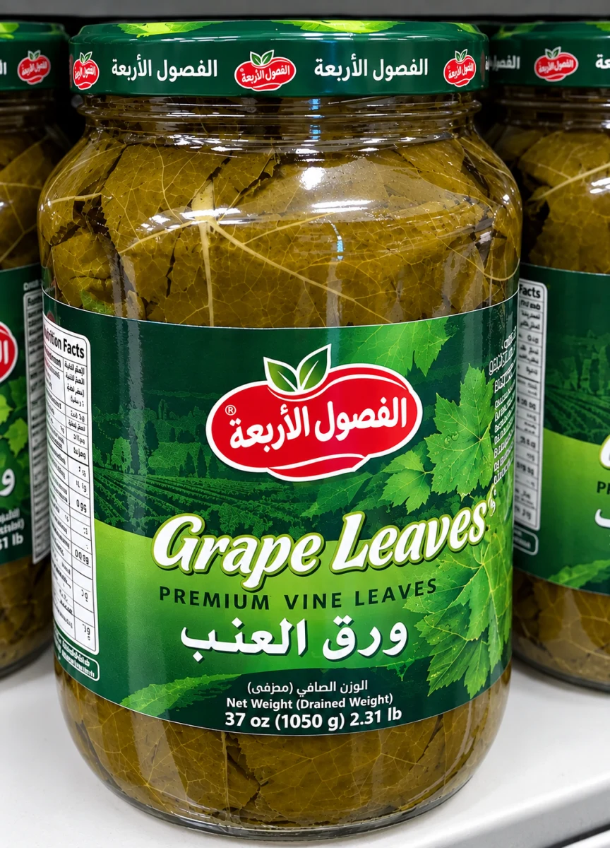 الفصول الاربعة ورق عنب