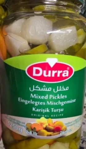 الدرة مخلل مشكل